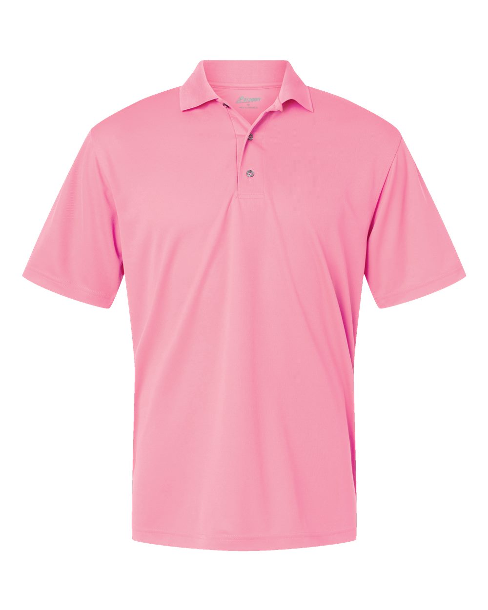 Charity Pink Men's Saratoga Performance Mini Mesh Polo