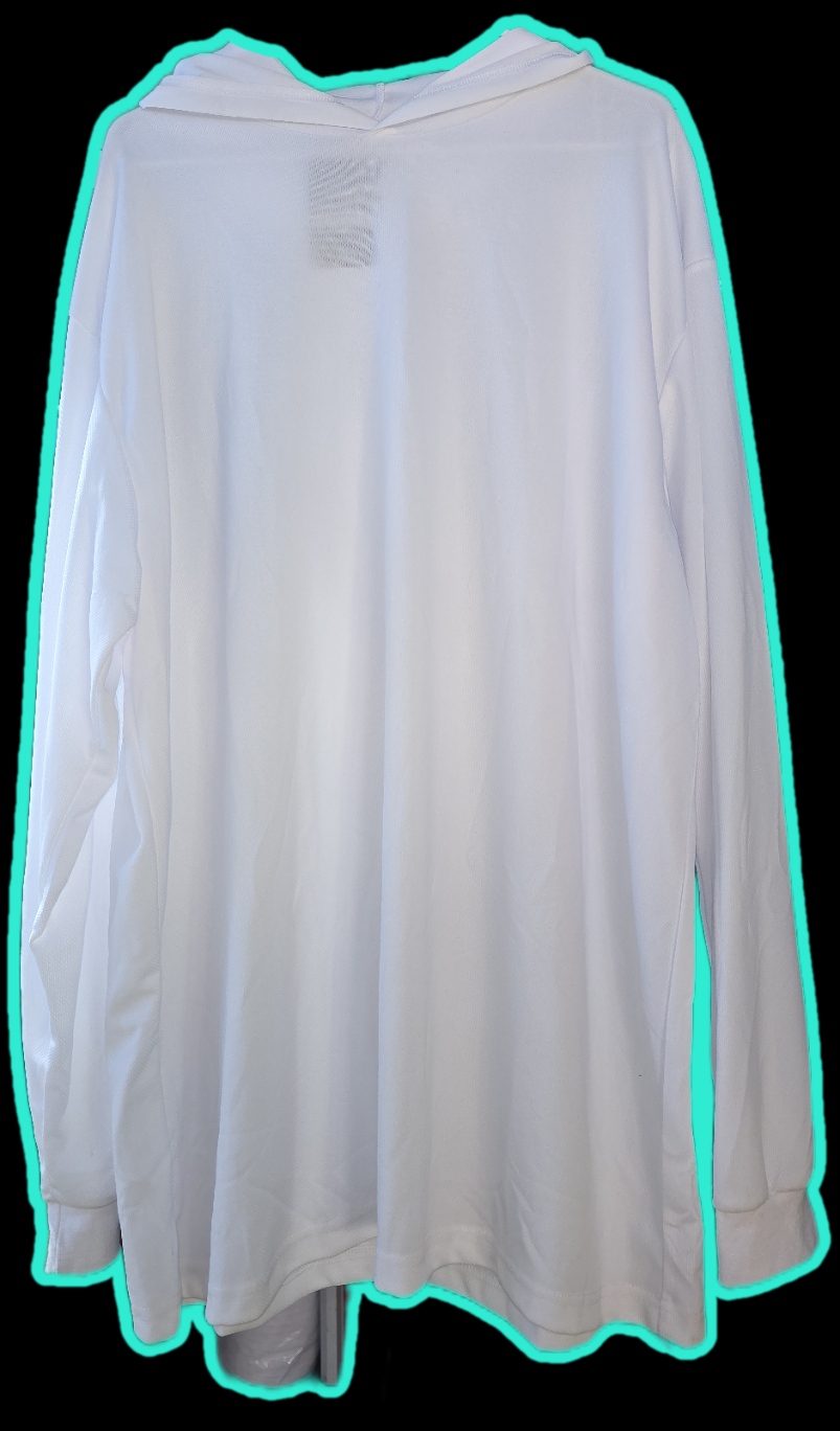 WHITE 96310 High-Visibility Long Sleeve Poly Shirt