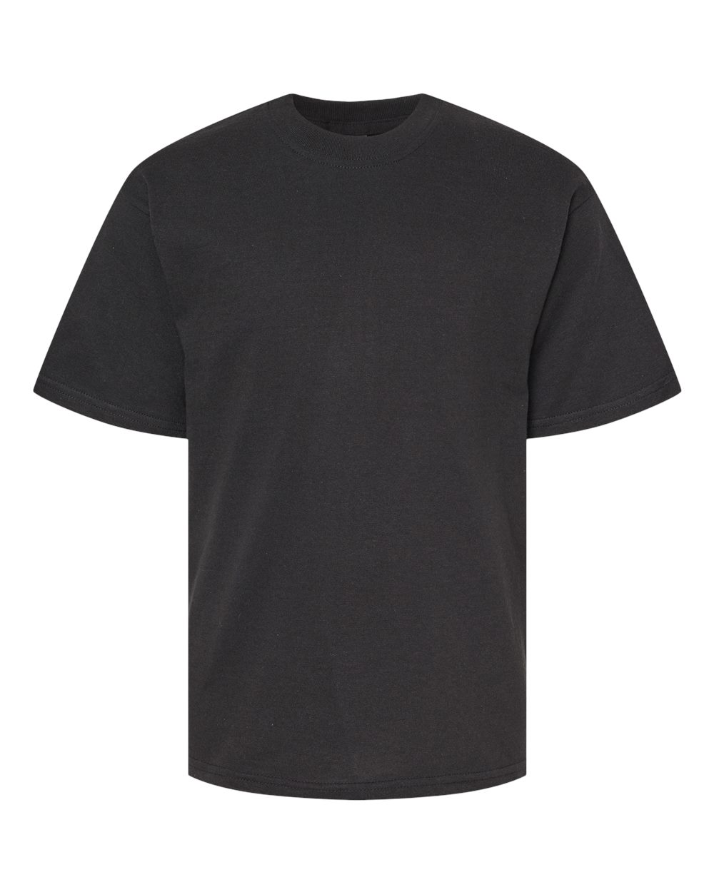 Black M&O 4850 Youth Gold Soft Touch T-Shirt