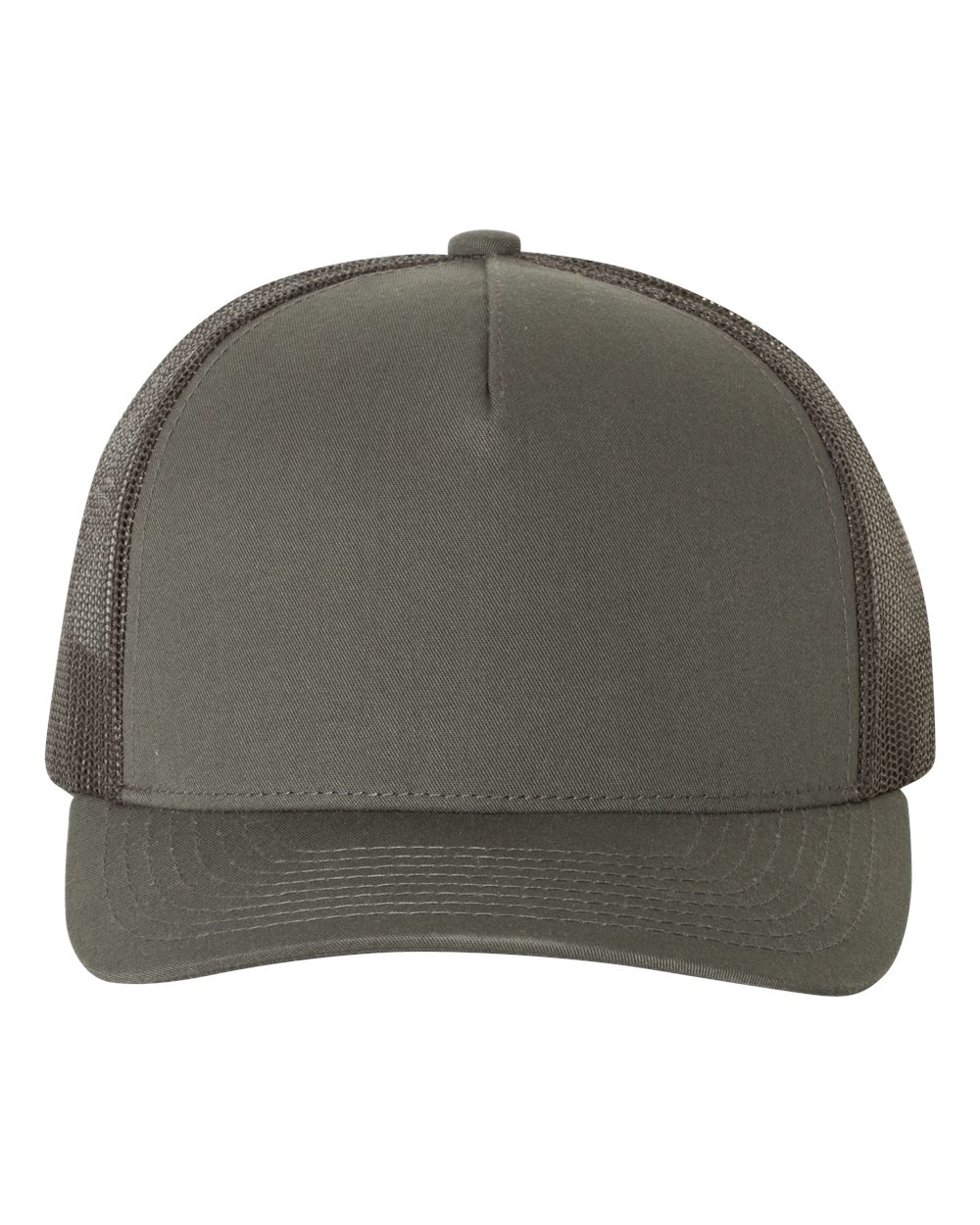 Charcoal Five-Panel Retro Trucker Cap