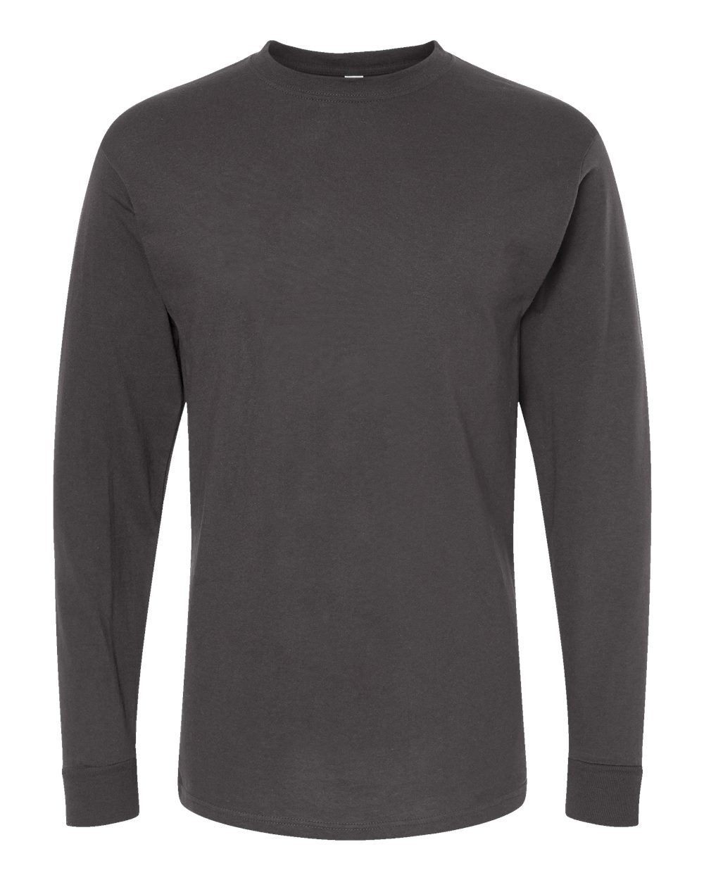 Charcoal M&O 4820 Unisex Gold Soft Touch Long Sleeve T-Shirt