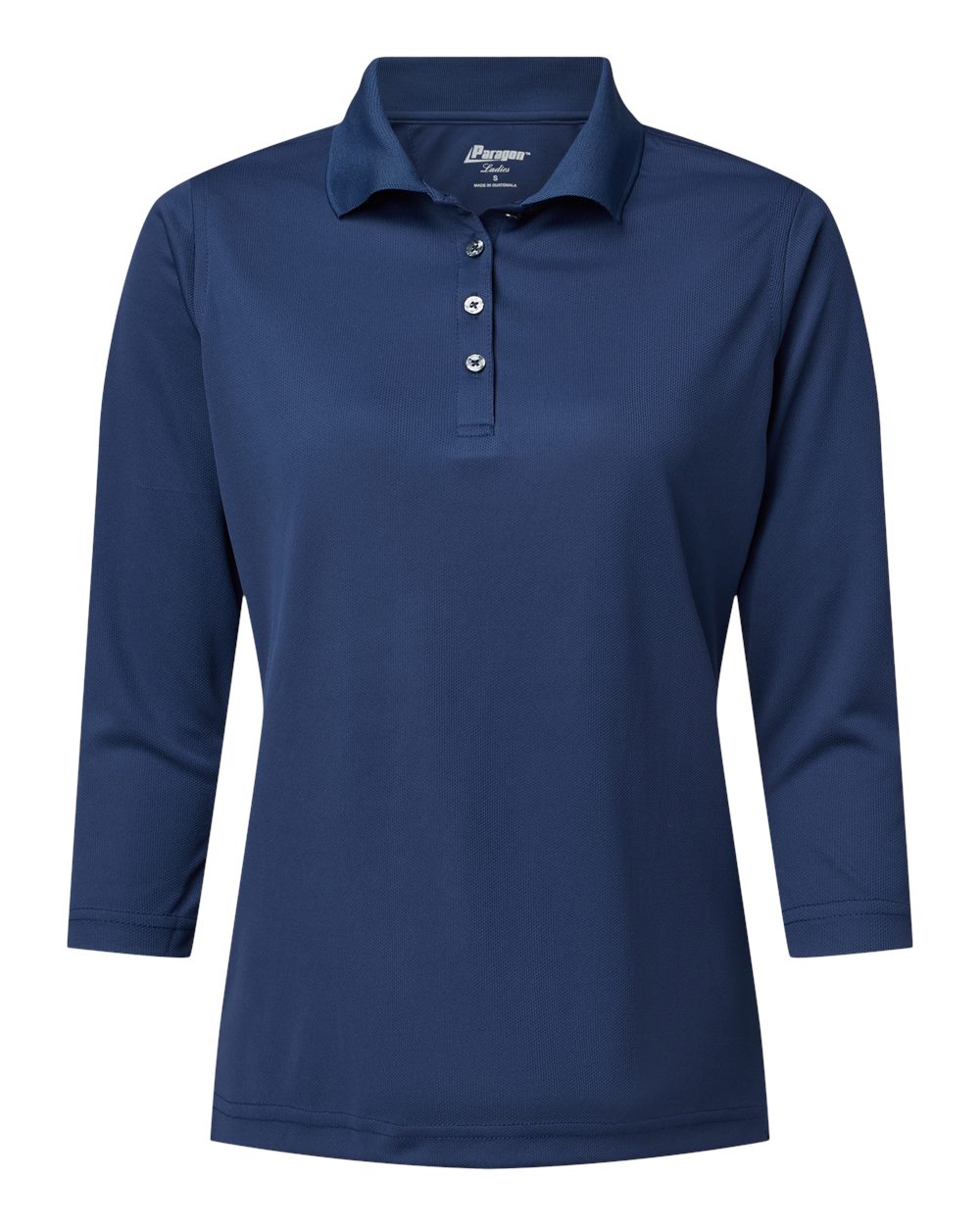 Navy Women's Lady Palm Three-Quarter Sleeve Polo