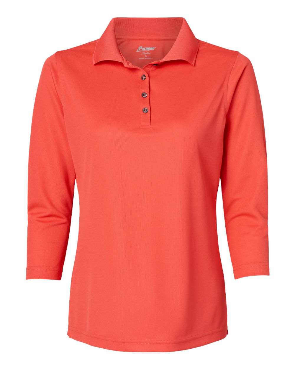 Melon Women's Lady Palm Three-Quarter Sleeve Polo