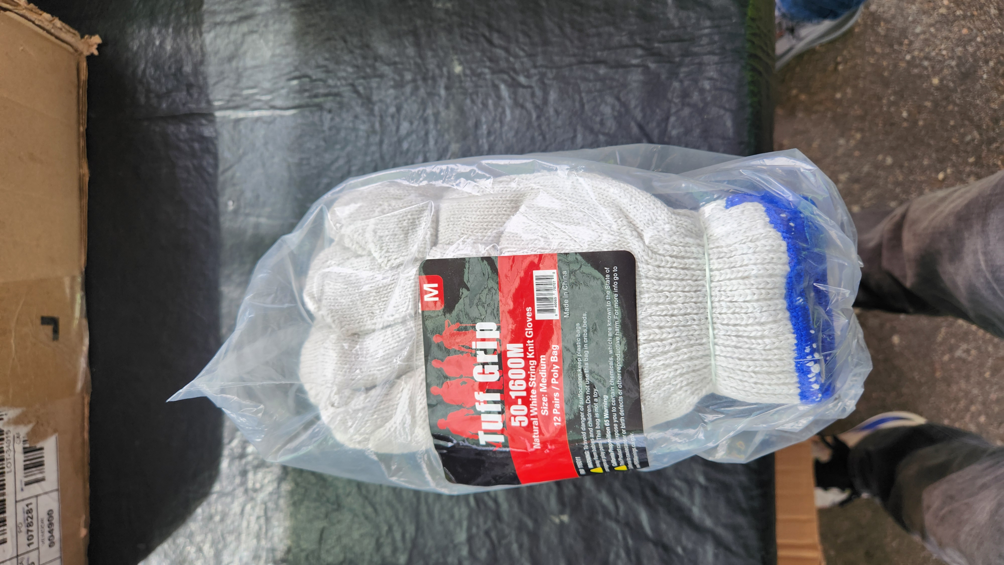 Garra/NATURAL WHITE TuGlow 304 Work Gloves