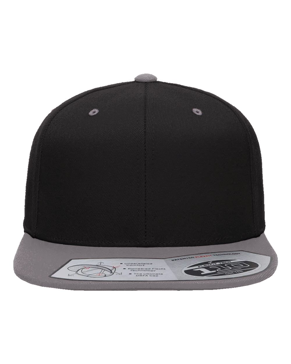 Black/ Grey 110® Snapback Cap