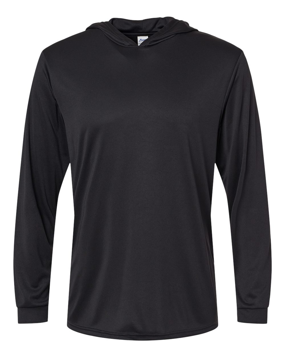 Black Unisex Bahama Performance Hooded Long Sleeve T-Shirt