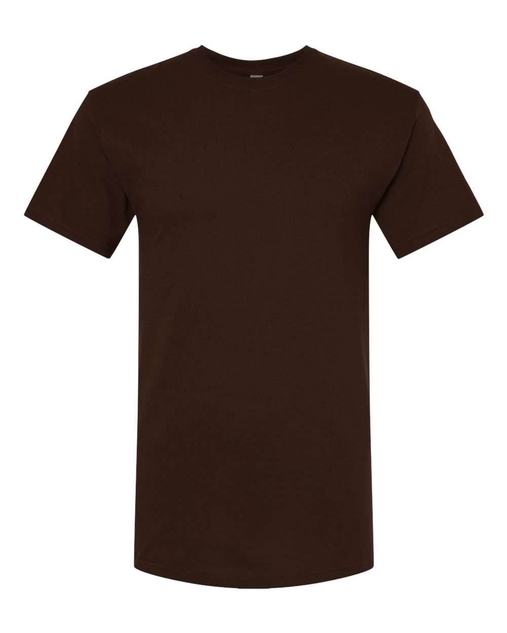 Chocolate M&O 4800 Short Sleeve T-Shirt
