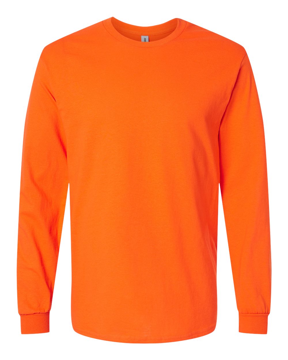 Orange Gildan 5400 Long Sleeve T-Shirt