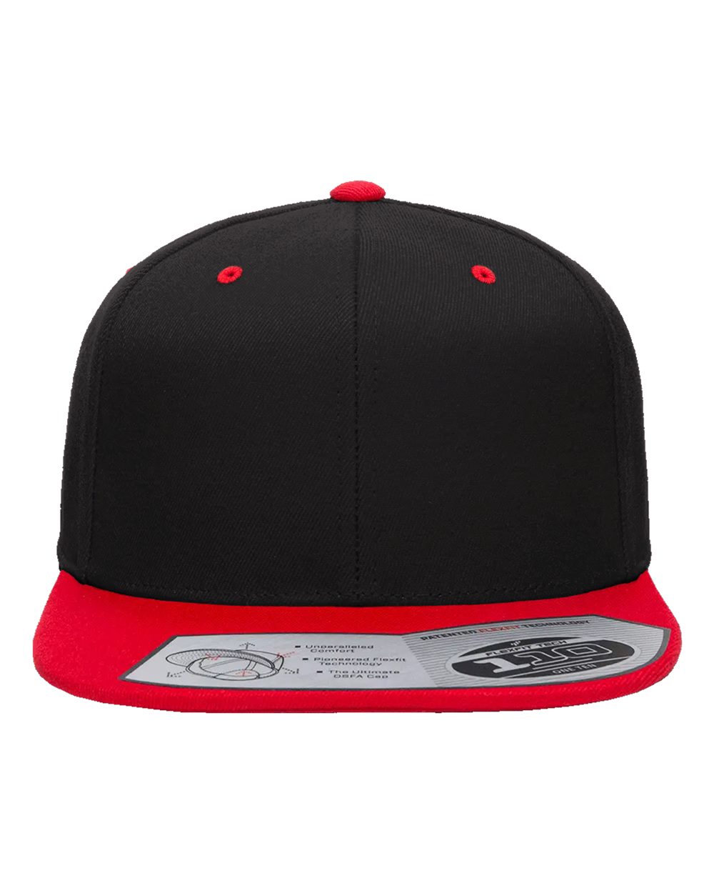 Black/ Red 110® Snapback Cap