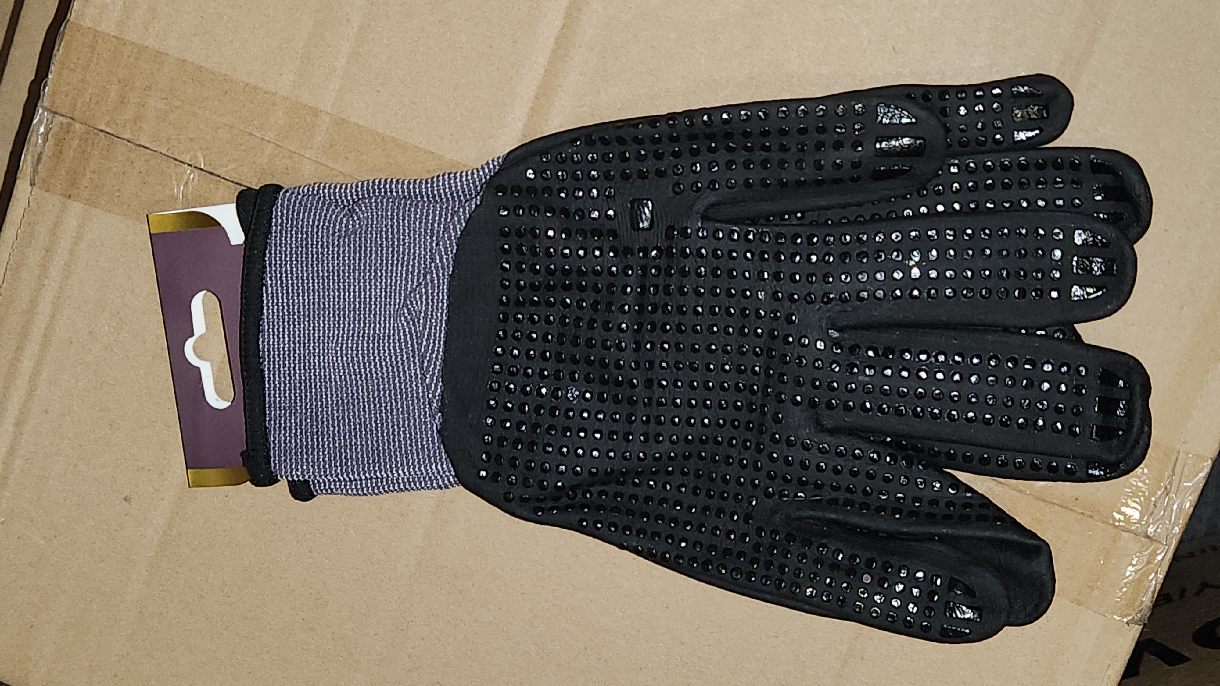 Grey/black TuGlow 304 Work Gloves