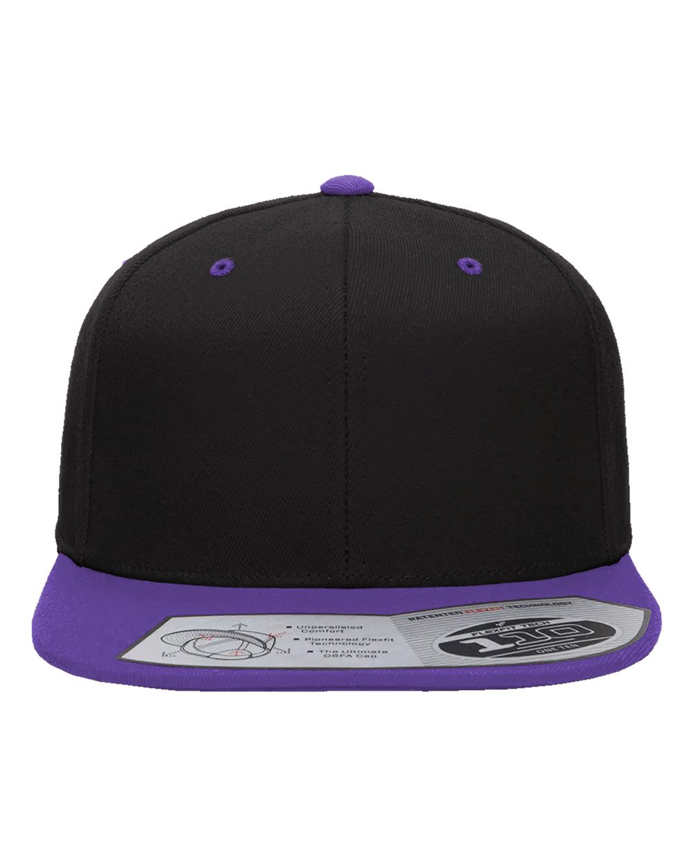 Black/ Purple 110® Snapback Cap