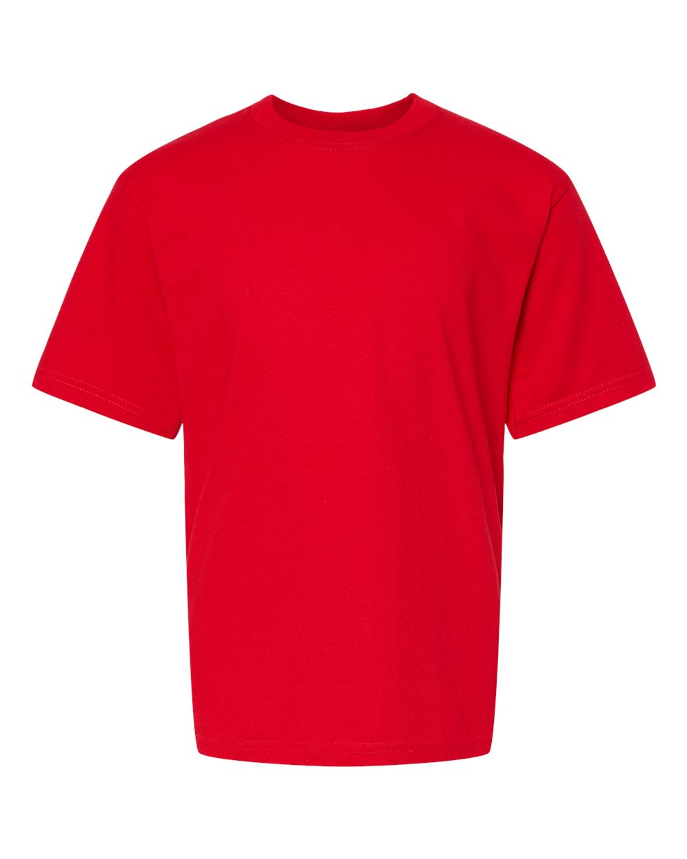 Deep Red M&O 4850 Youth Gold Soft Touch T-Shirt