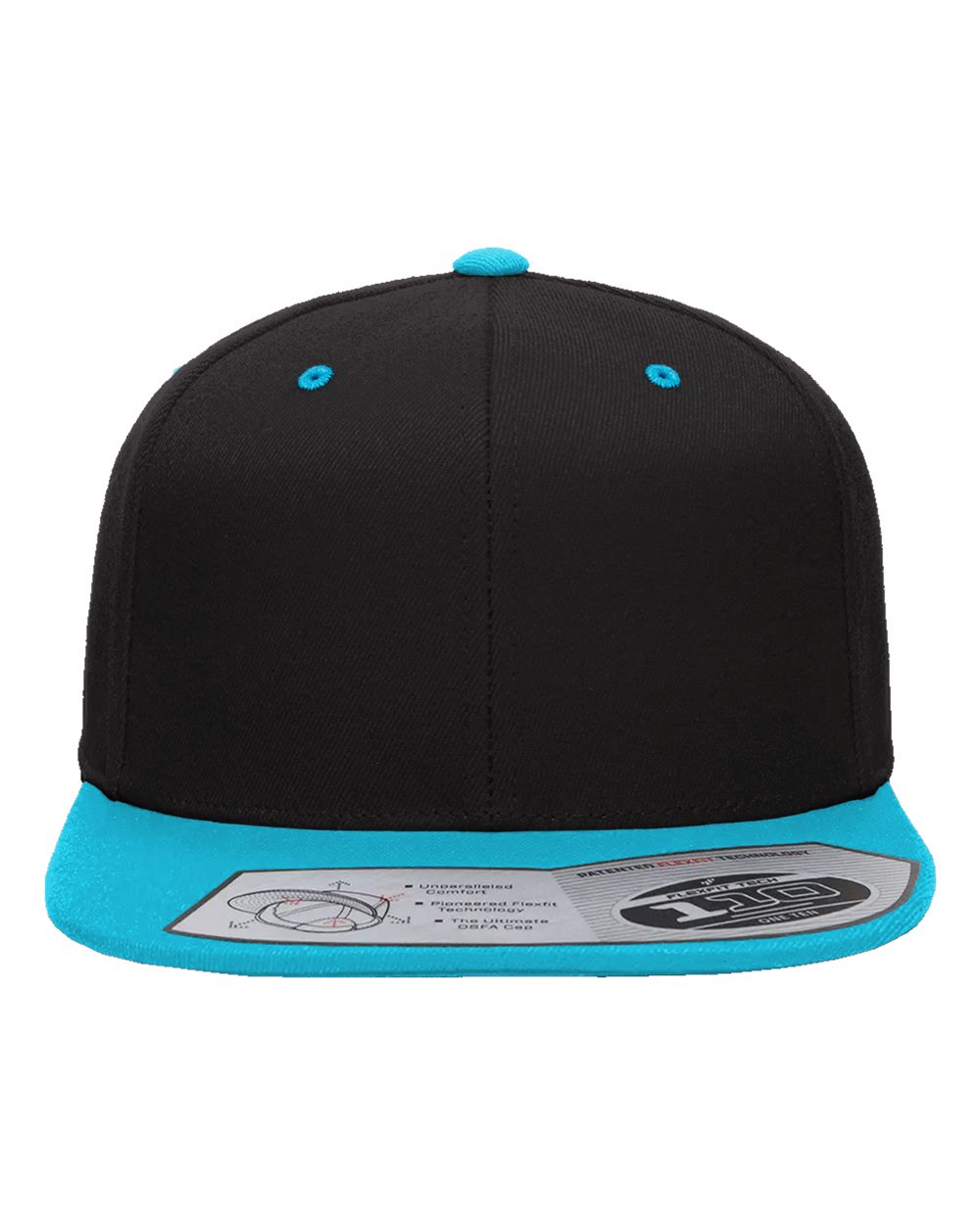 Black/ Teal 110® Snapback Cap
