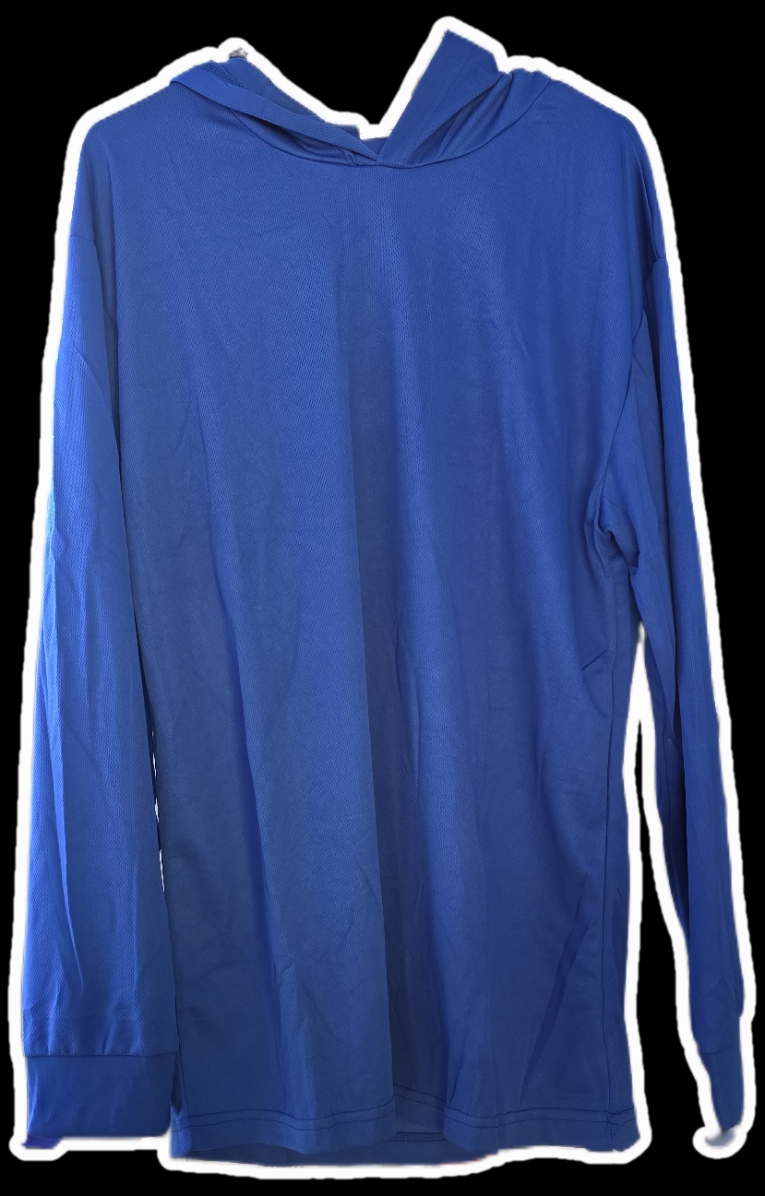 ROYAL BLUE 96310 High-Visibility Long Sleeve Poly Shirt