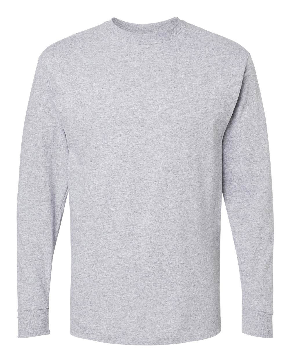 Athletic Grey M&O 4820 Unisex Gold Soft Touch Long Sleeve T-Shirt