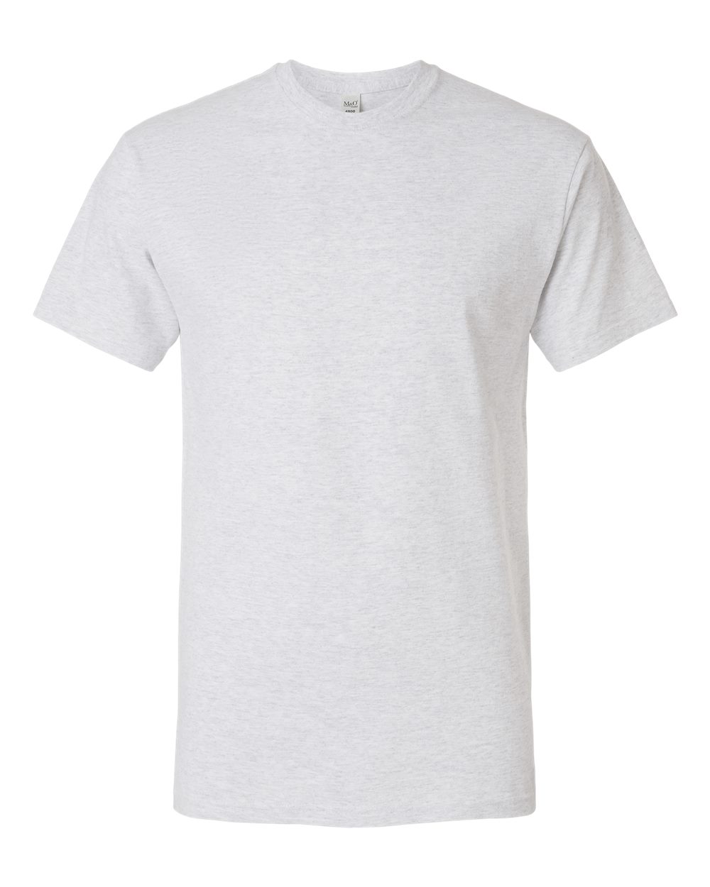 M&O 4800 Short Sleeve T-Shirt, Ash product view