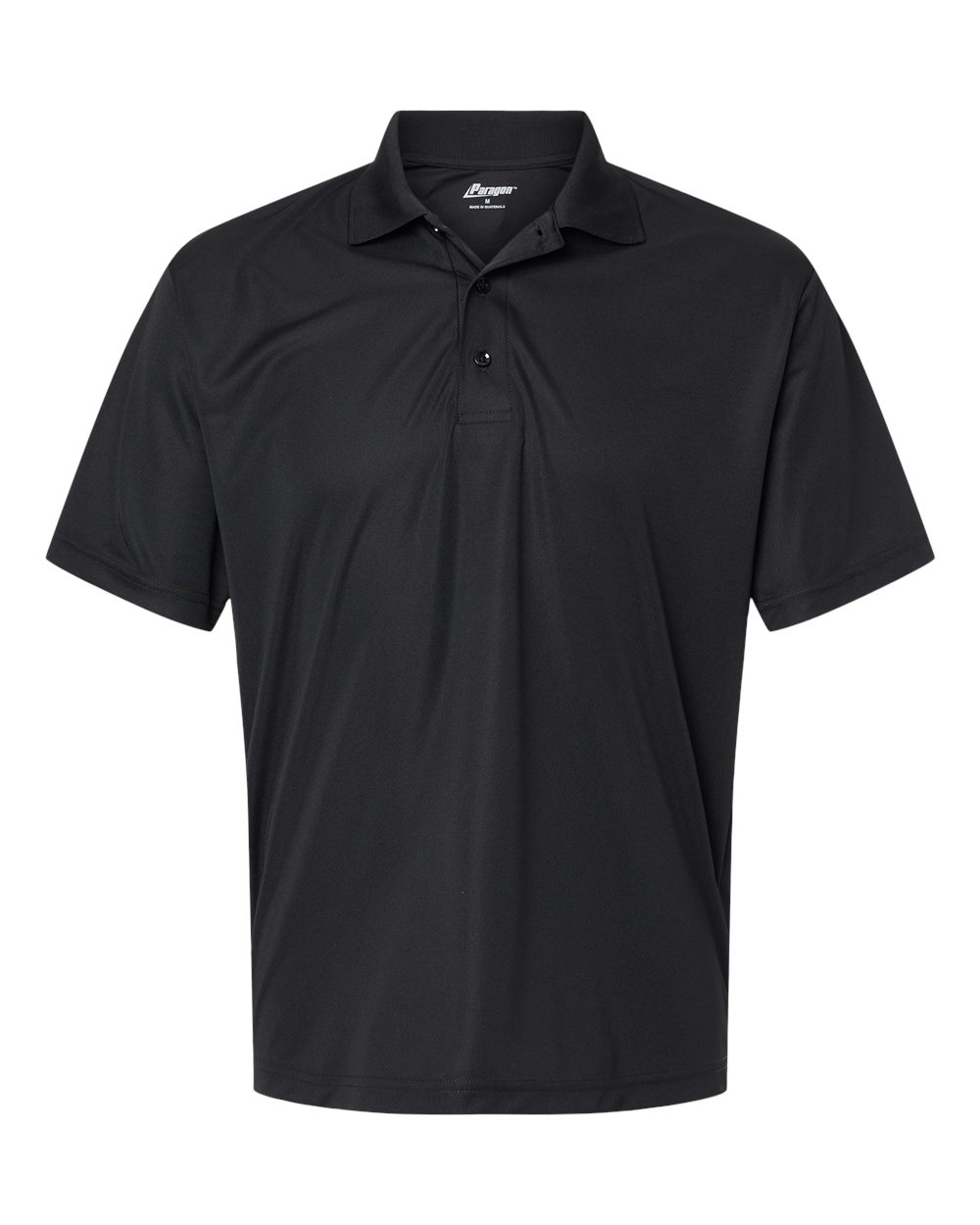 Men's Sebring Performance Polo, Black, front view 1 of 3